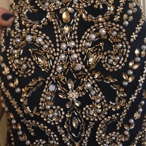 Aspeed Design Navy gown